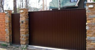 Купить откатные ворота консольные Магадан, цена от 2770 руб.